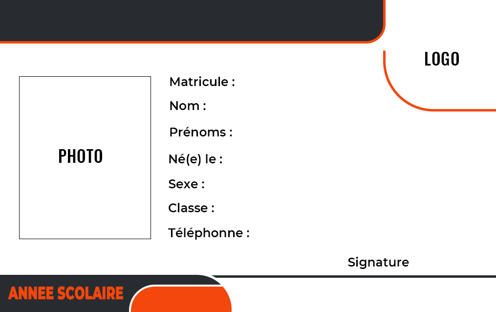 Template Template D'essai (Front)